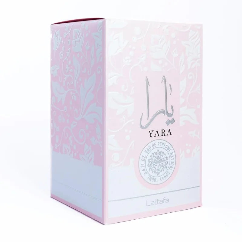 ExcellaPremium Fragrances Yara eau de perfume pink decorative box
