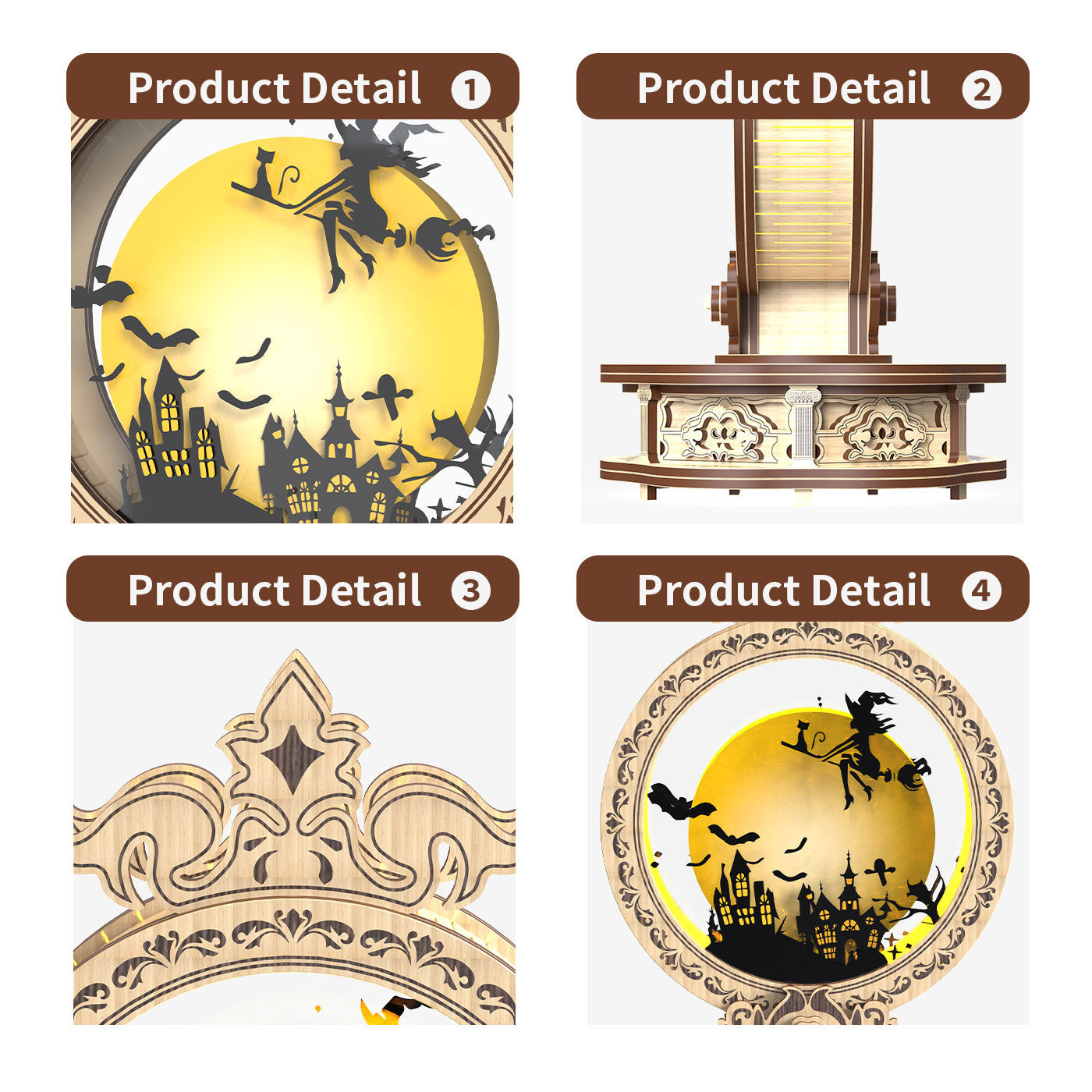 Home Fashion Simple Holiday Carnival Lights Styling Puzzle Toys Shopifynow