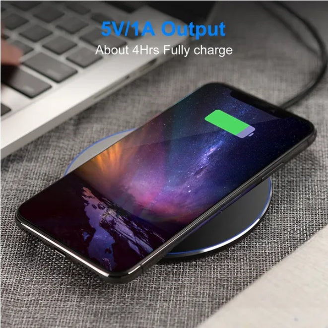 Wireless Charger Qi Certified Ultra Slim 5W Charging Pad