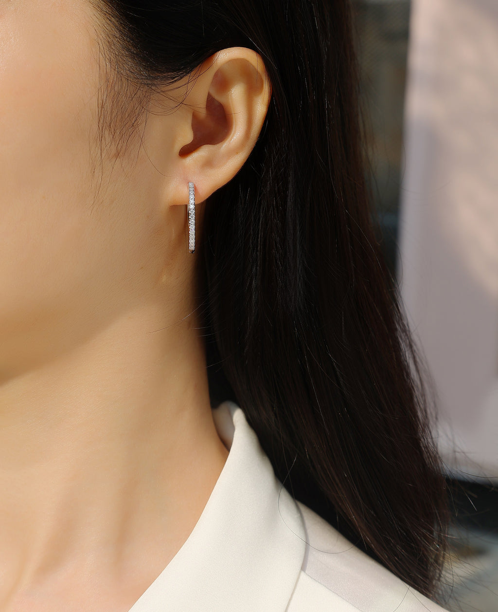 Yuedong Light - Fashionable And Luxurious Diamond Jewelry Pendant Set With Moissanite S925 Sterling Silver And Platinum Plating Shopifynow