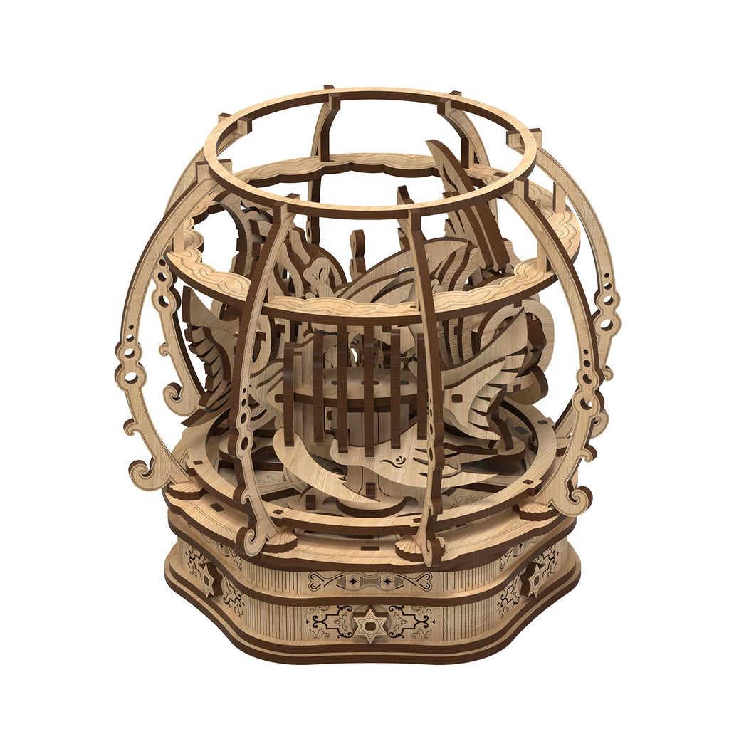 Fashion Simple Oak Oasis Shape Puzzle Toys Shopifynow