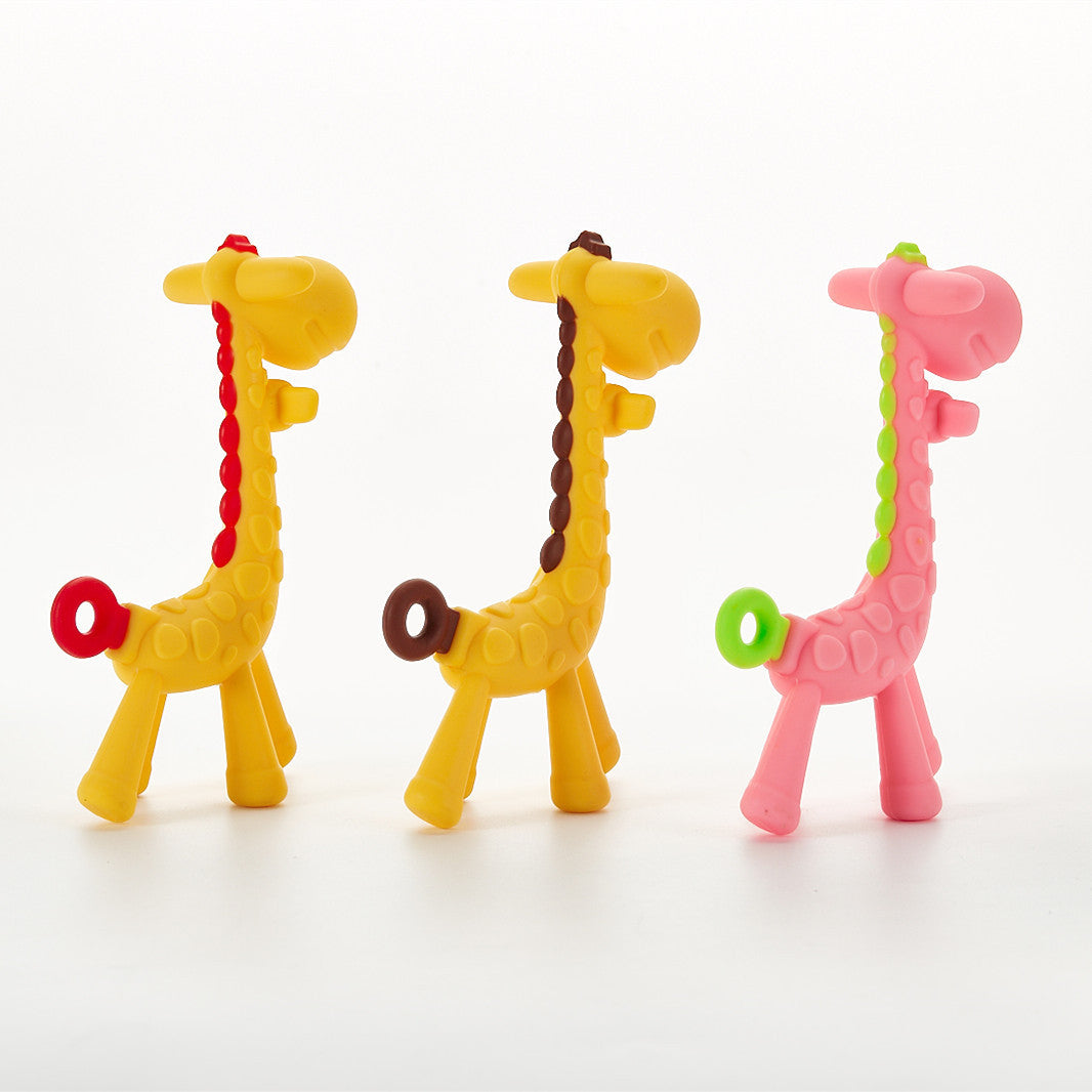 Giraffe Toy for Baby Teether Molar Stick Shopifynow