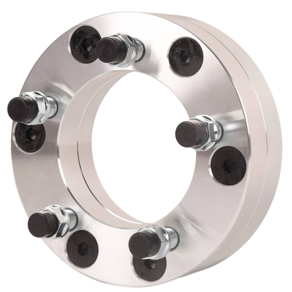 4x 6x5.5 To 5x5 Wheel Adapters 2'' Use 5 Lug Wheels On 6 Lug Trucks M14x1.5 Shopifynow