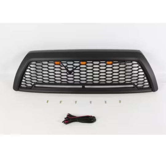 Black Front Grille Fits For 4 Runner 2006-2009 Honeycomb Grill With Light Shopifynow