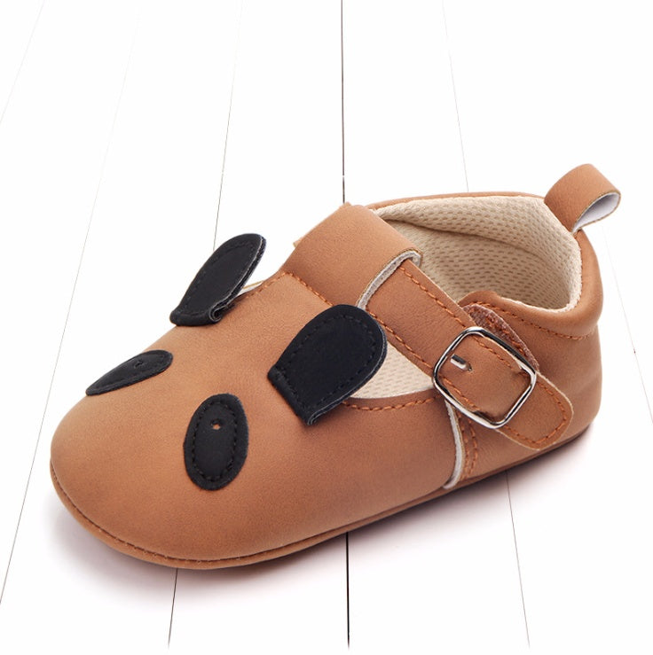 Spring and autumn cartoon animal baby shoes matte leather non-slip soft bottom baby shoes wholesale 0884 CJ