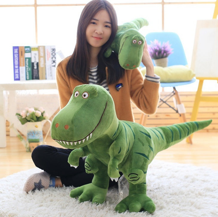 New Dinosaur Plush Toys Cartoon Tyrannosaurus Cute Stuffed Toy Dolls For Kids Children Birthday Gift CJ
