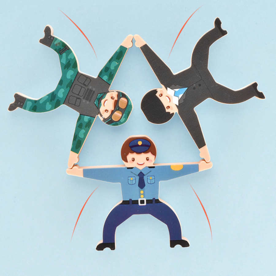 Stacked high block toys CJ