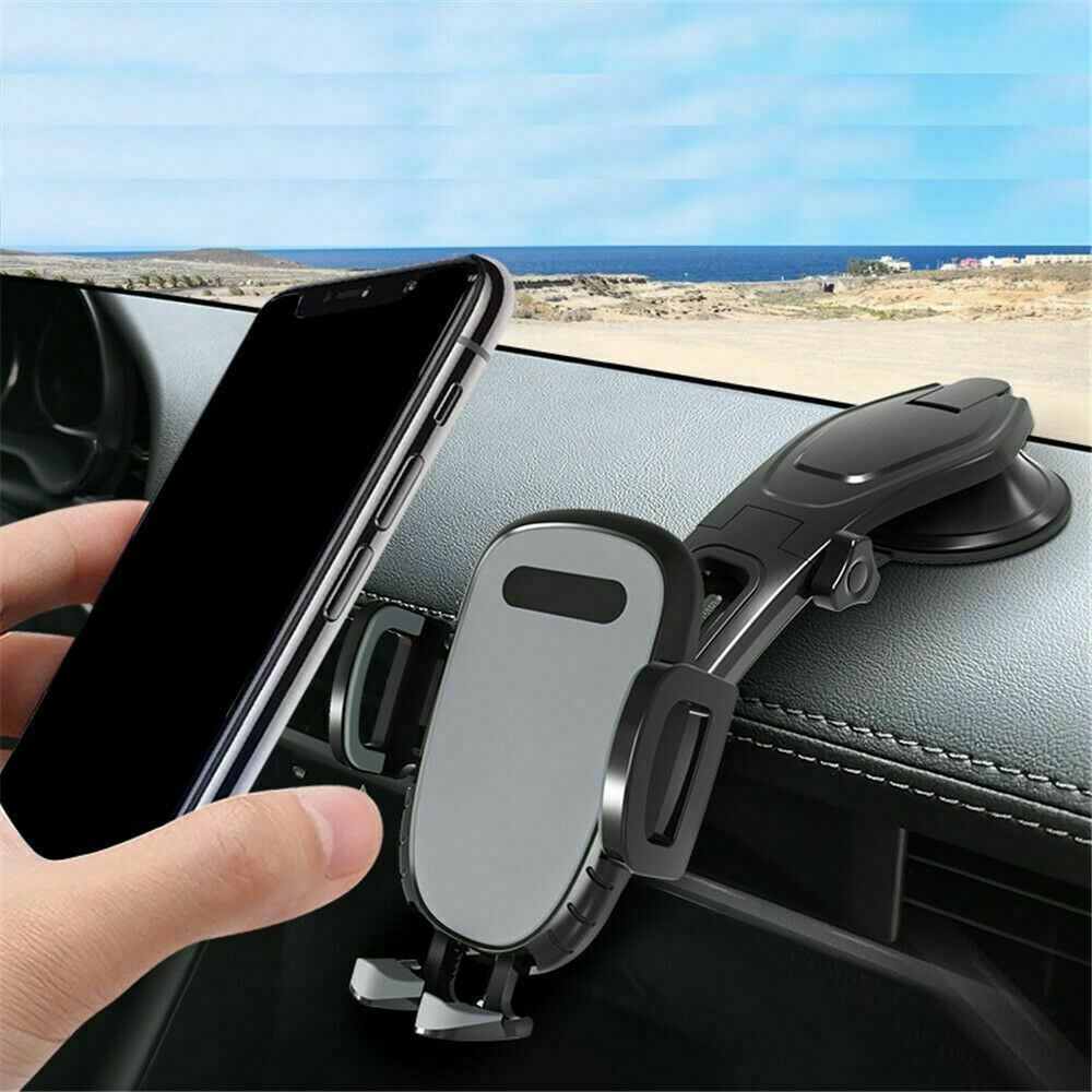 360 Rotatable Phone Mount Holder Car Dashboard Gravity Adjustable GPS Stand Rotating Car Phone Holder Universal Dashboard Mount Car Holder GPS Phone Stands Auto Accessories Car Phone Holder Shopifynow