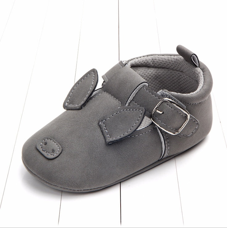 Spring and autumn cartoon animal baby shoes matte leather non-slip soft bottom baby shoes wholesale 0884 CJ