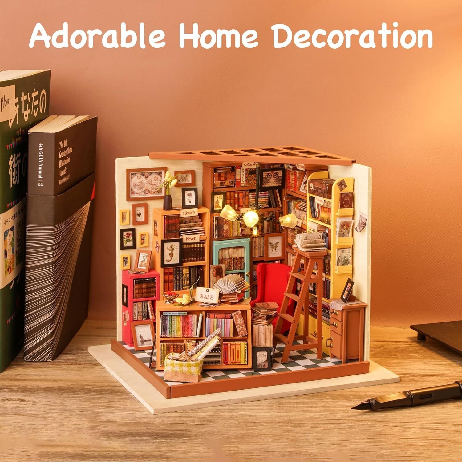 ROBOTIME DIY Miniature Dollhouse Kits Wooden Dollhouse Model DG102 DG104 DG108 DG109 Shopifynow