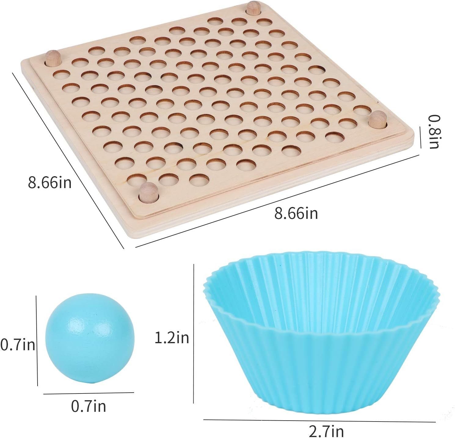 Wooden Peg Board Beads Game, Learning Montessori Toys,Color Sorting Stacking Matching Toys For Toddlers, Counting Toy For Kids, Educational Games For Fine Motor Math, Gift For Girls And Boys Shopifynow