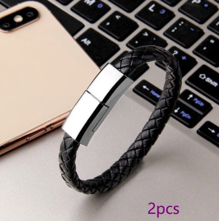 New Bracelet Charger USB Charging Cable Data Charging Cord For IPhone14 13 Max USB C Cable For Phone Micro Cable Shopifynow