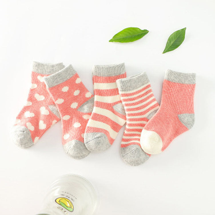 Cotton tube child socks Shopifynow