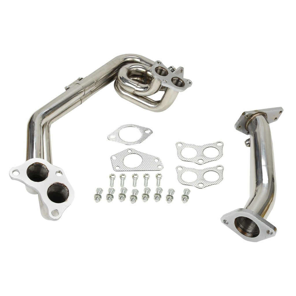 Exhaust Header For 08-14 S.ubaru Impreza WRX STi GE GH GR GV 2.0L  2.5L EJ20  EJ25 H4 Ban The Sale Of Amazon Shopifynow