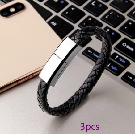New Bracelet Charger USB Charging Cable Data Charging Cord For IPhone14 13 Max USB C Cable For Phone Micro Cable Shopifynow