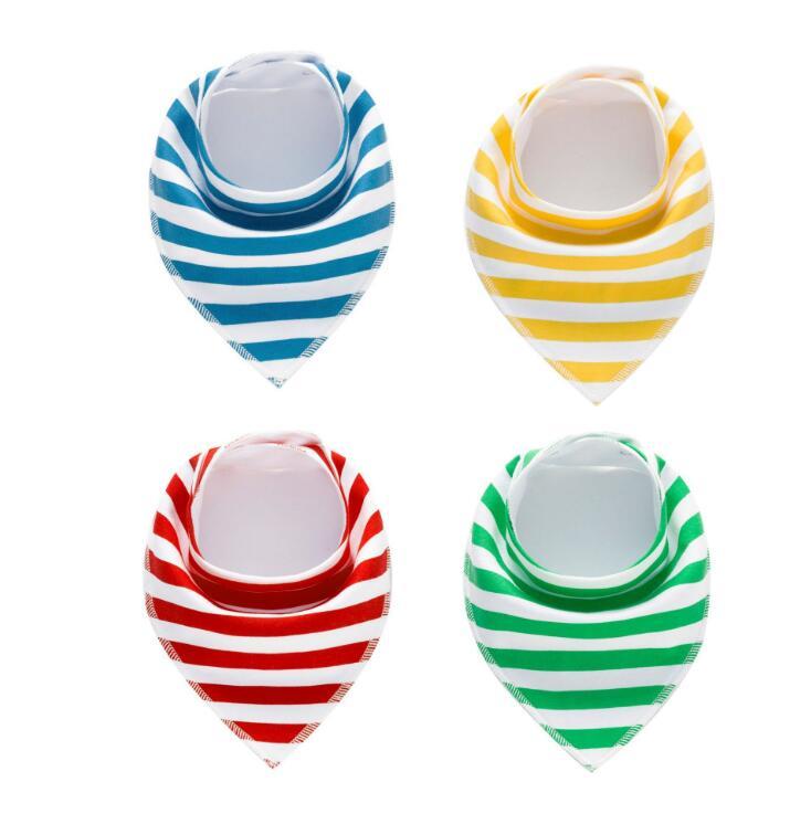 4pcs Lot Bibs Burp Cloth Print Arrow Wave Triangle Baby Bibs Cotton Bandana Accessories Shopifynow