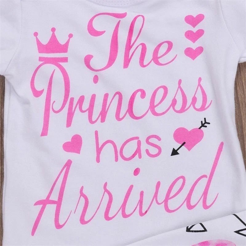 4PCS Newborn Kids Baby Girl Outfits Clothes Romper Bodysuit Pants Outfits Set Shopifynow