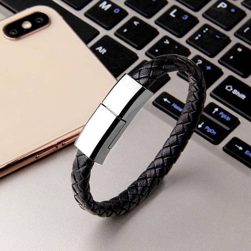 New Bracelet Charger USB Charging Cable Data Charging Cord For IPhone14 13 Max USB C Cable For Phone Micro Cable Shopifynow