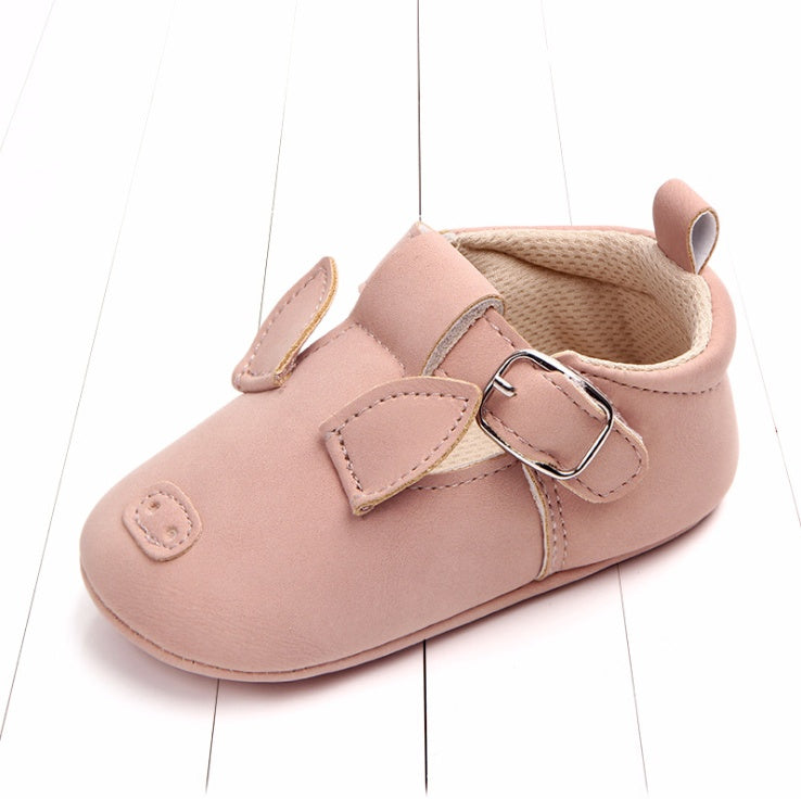 Spring and autumn cartoon animal baby shoes matte leather non-slip soft bottom baby shoes wholesale 0884 CJ