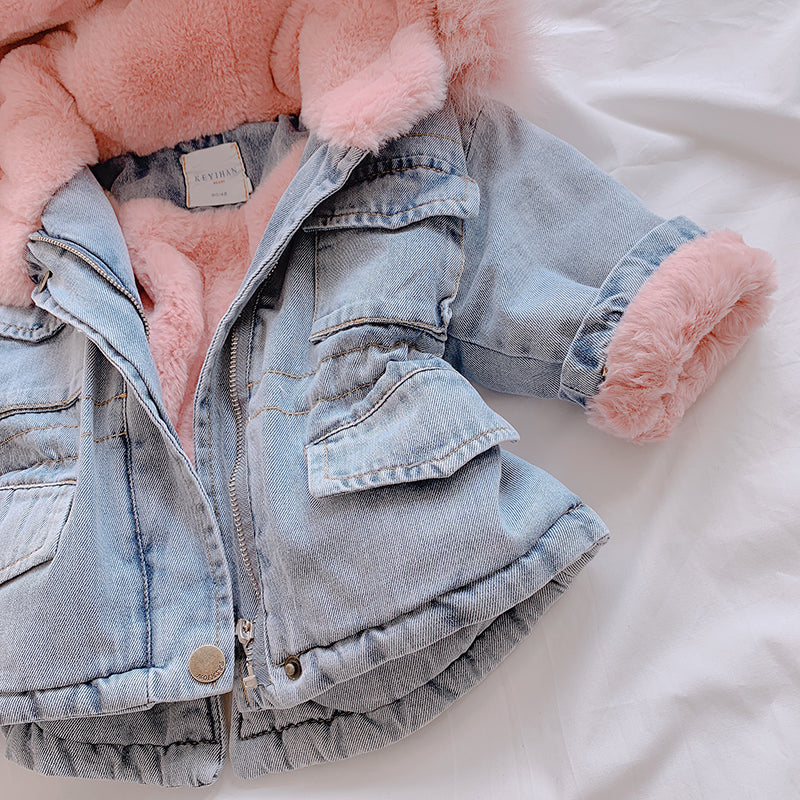 Girl denim coat CJ