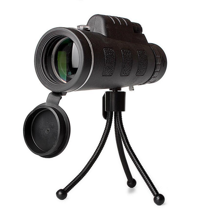 Compatible with Apple, Monocular Telescope Zoom Scope with Compass Phone Clip Tripod Shopifynow