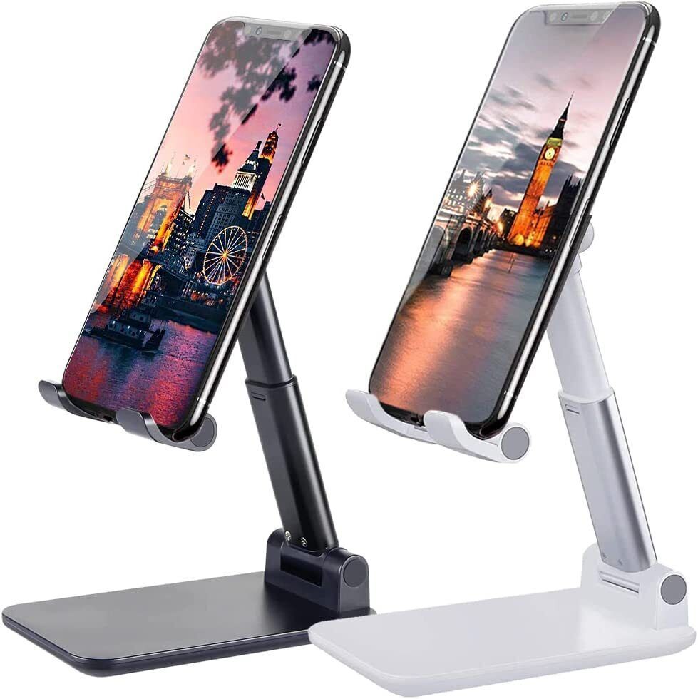Cell Phone Stand Desktop Holder Tablet Stand Mount Mobile Phone Desktop Tablet Holder Table Cell Foldable Extend Support Desk Mobile Phone Holder Stand Shopifynow