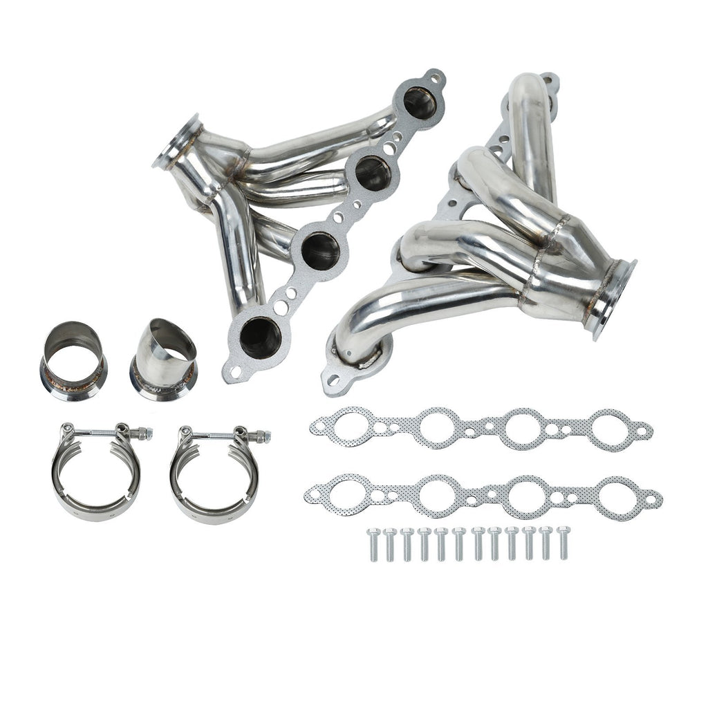 Exhaust Header For Chevy LS1 LS2 LS3 LS6 4.8L 5.3L 5.7L Ban The Sale Of Amazon Shopifynow