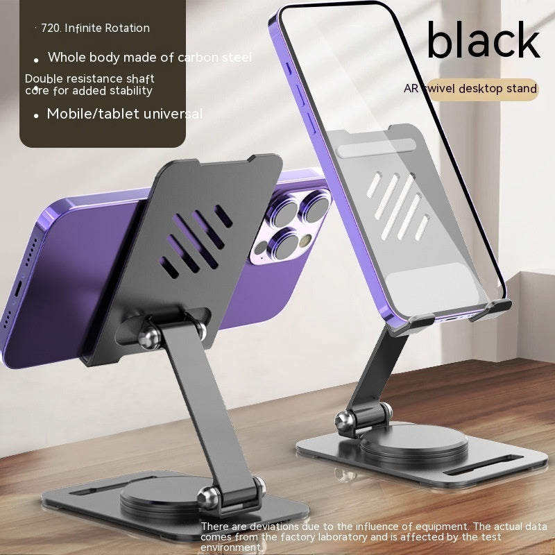 360 Degrees Rotate Metal Desk Mobile Phone Holder Stand For Phone Pad Adjustable Desktop Tablet Holderl Table Cell Phone Stand Shopifynow