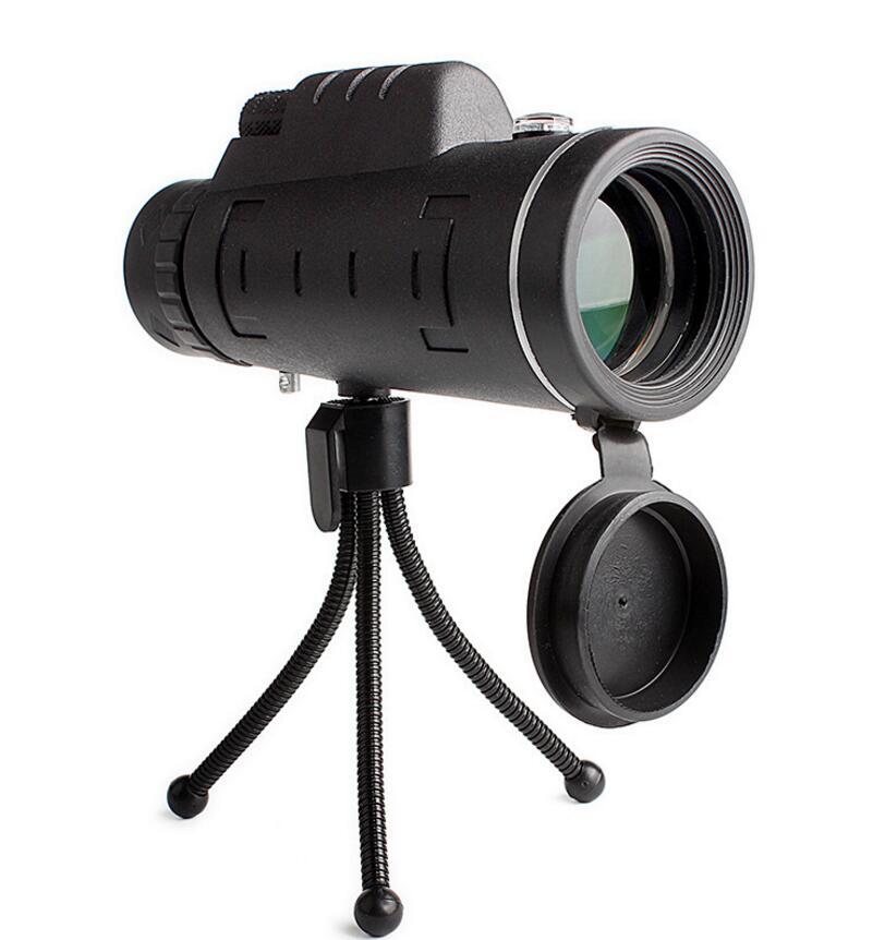 Compatible with Apple, Monocular Telescope Zoom Scope with Compass Phone Clip Tripod Shopifynow