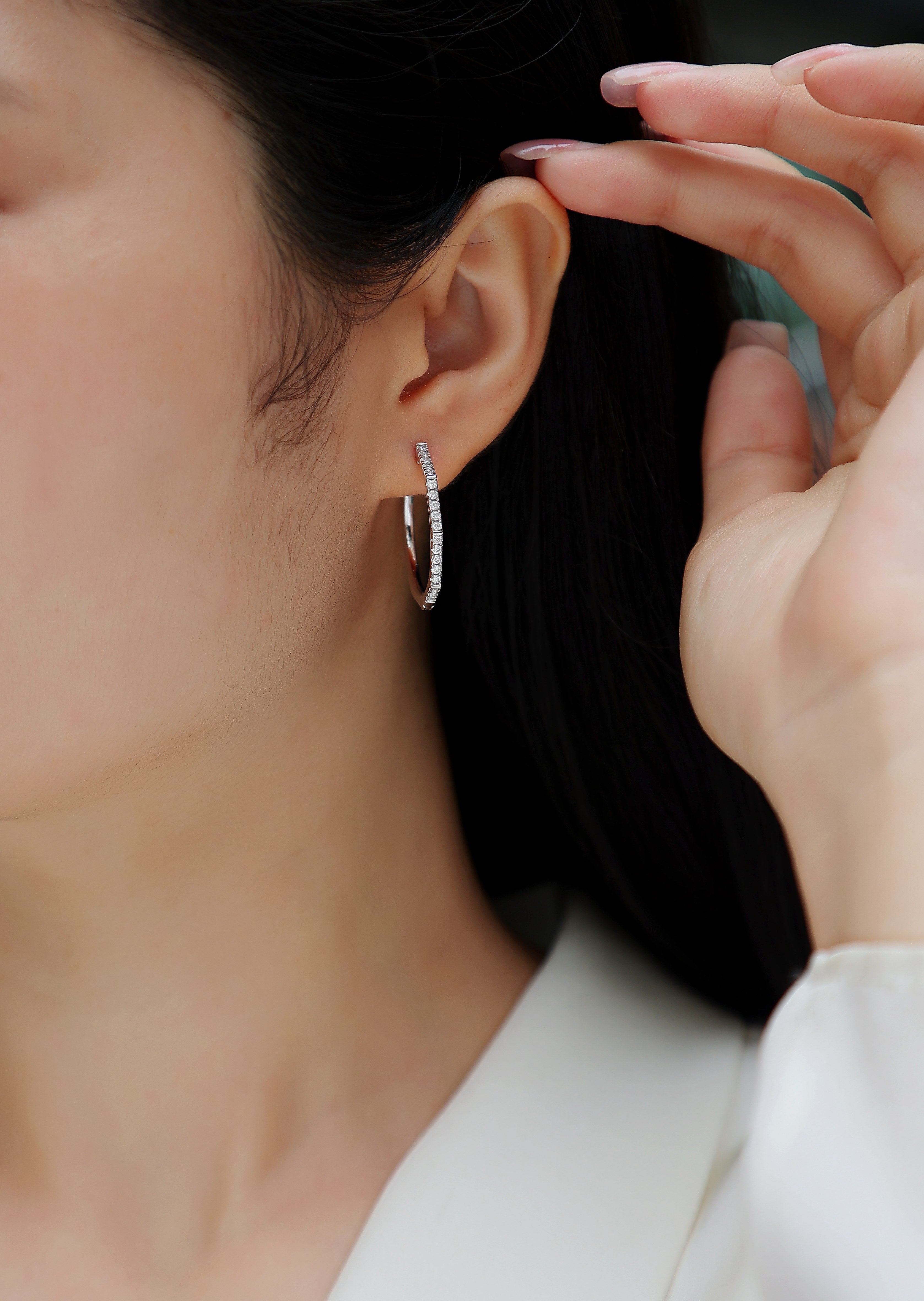 Modern Star Ring - Fashionable Earrings And Stud Jewelry Set With Moissanite S925 Sterling Silver And Platinum-plated Diamonds Shopifynow