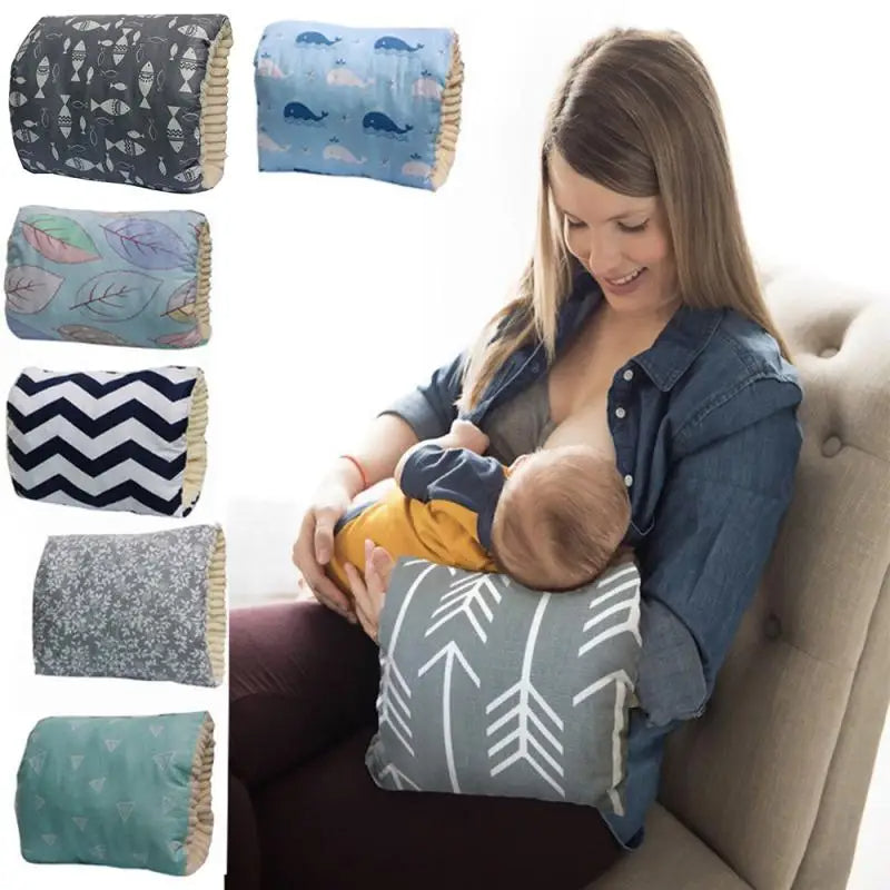 Adjustable Baby Cotton Nursing Arm Pillow Breastfeeding Washable Baby Infant Nursing Breastfeeding Pillow Cushion Arm Pad CJ