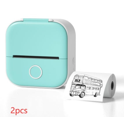 Portable Mini Thermal Label Printer Home Photo Printer Student Wrong Question Printer Bluetooth-compatible Mini Label Printer Price Tag New Shop Deals