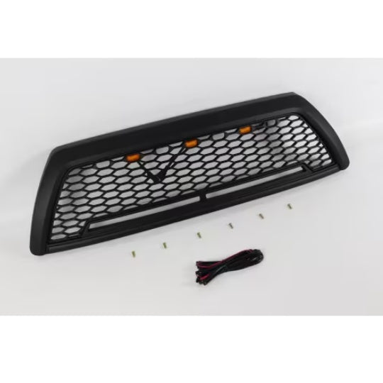 Black Front Grille Fits For 4 Runner 2006-2009 Honeycomb Grill With Light Shopifynow