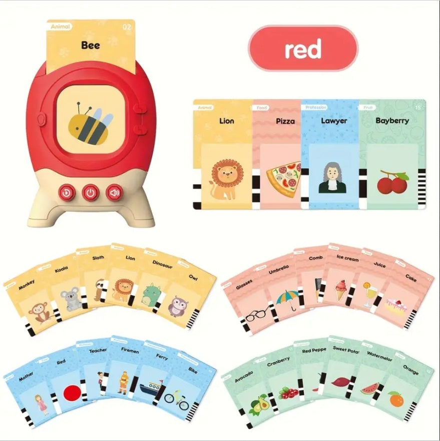 Toddler Toys Talking Flash Cards For 1 2 3 4 5 6 Year Old Boys And Girls, Autism Sensory Toys For Autistic Children, Learning Educational Montessori Speech Therapy 224 Sight Words Kids Gifts Shopifynow