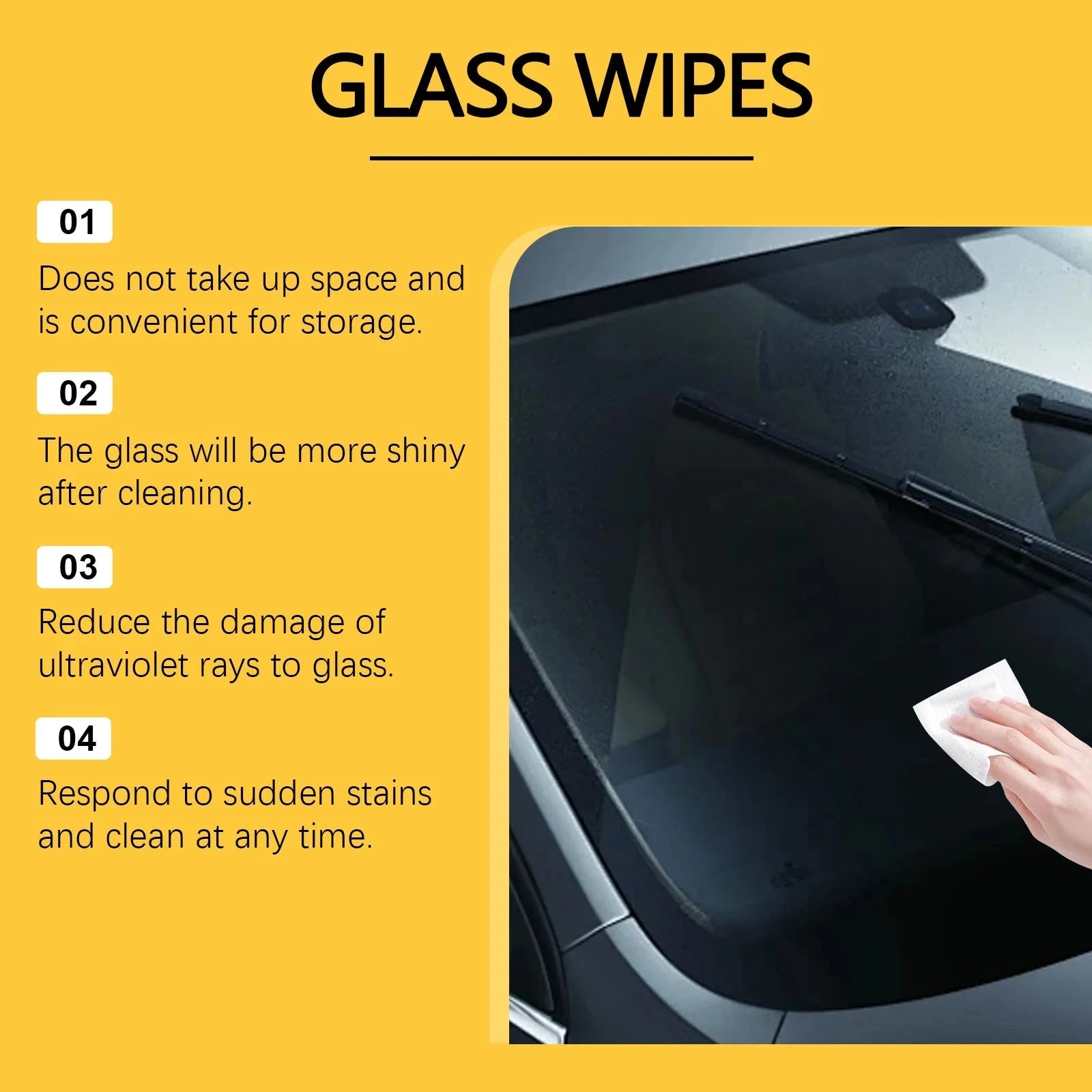 Rayhong Car Windshield Cleaner Wipes Glass Window Cleaning Dirts Restoring Anti-fouling Clear Visiron Vehicle Glass Cleaner Shopifynow