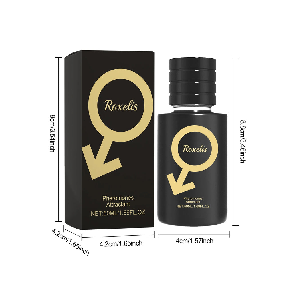 Roxelis Men Pheromone Perfume for Daily Dating Bussiness Party Charming Attract Women Enhance Confidence Lasting Perfume 50ml Shopifynow