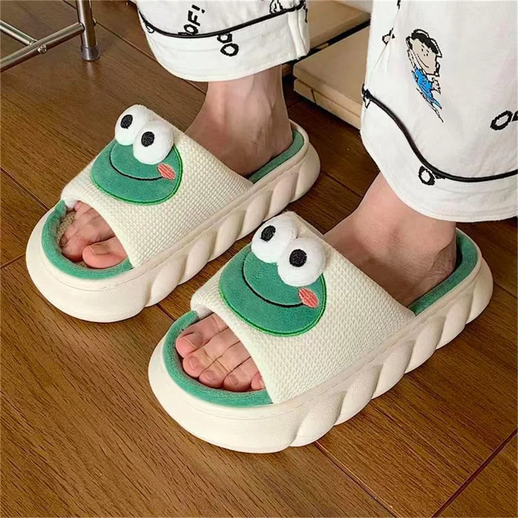 Animal Slippers Boys Girls House Slippers Youth Cute Comfy Slippers Open Toe Memory Foam Slip On Home Slides Indoor Outdoor