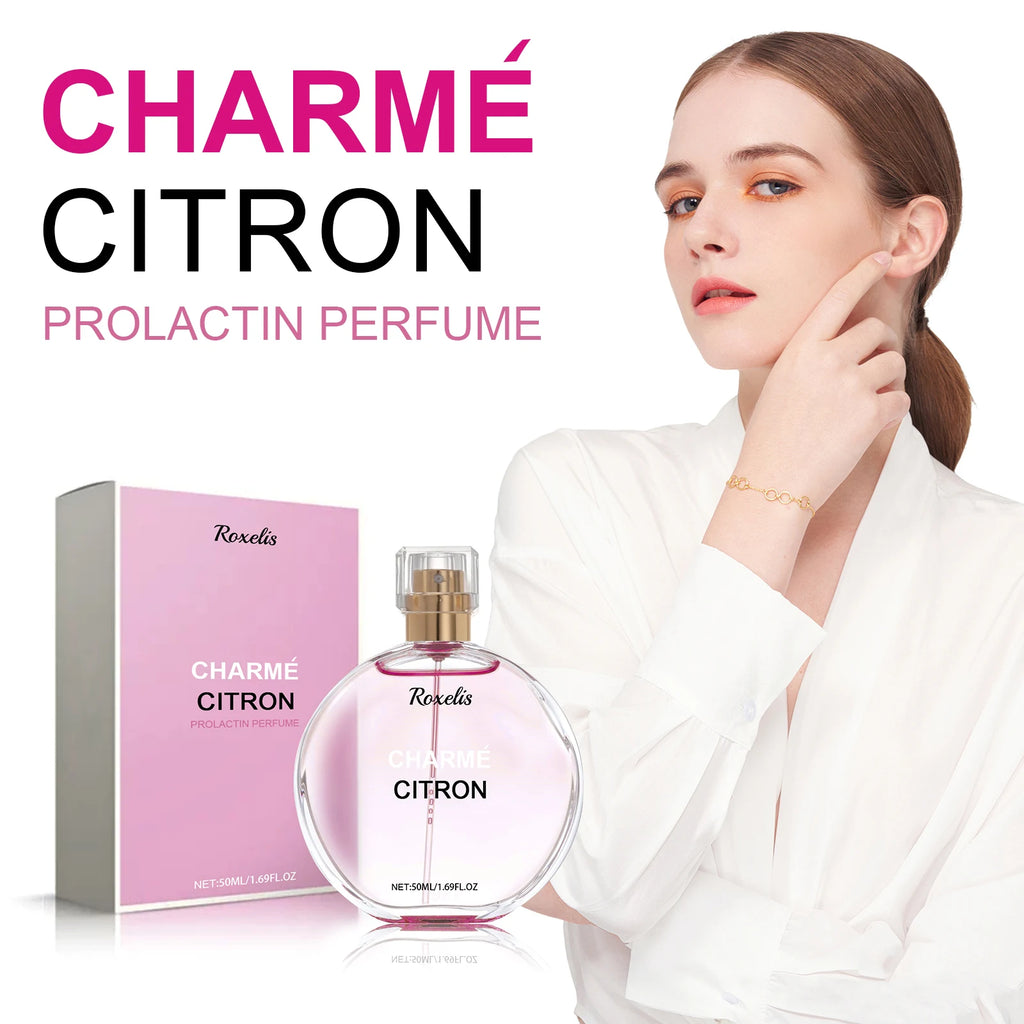 Roxelis Women's Charm Perfume Fresh Fragrance Long Lasting Mild Non Pungent Elegant Women Date Small Perfume Rose Extract Shopifynow