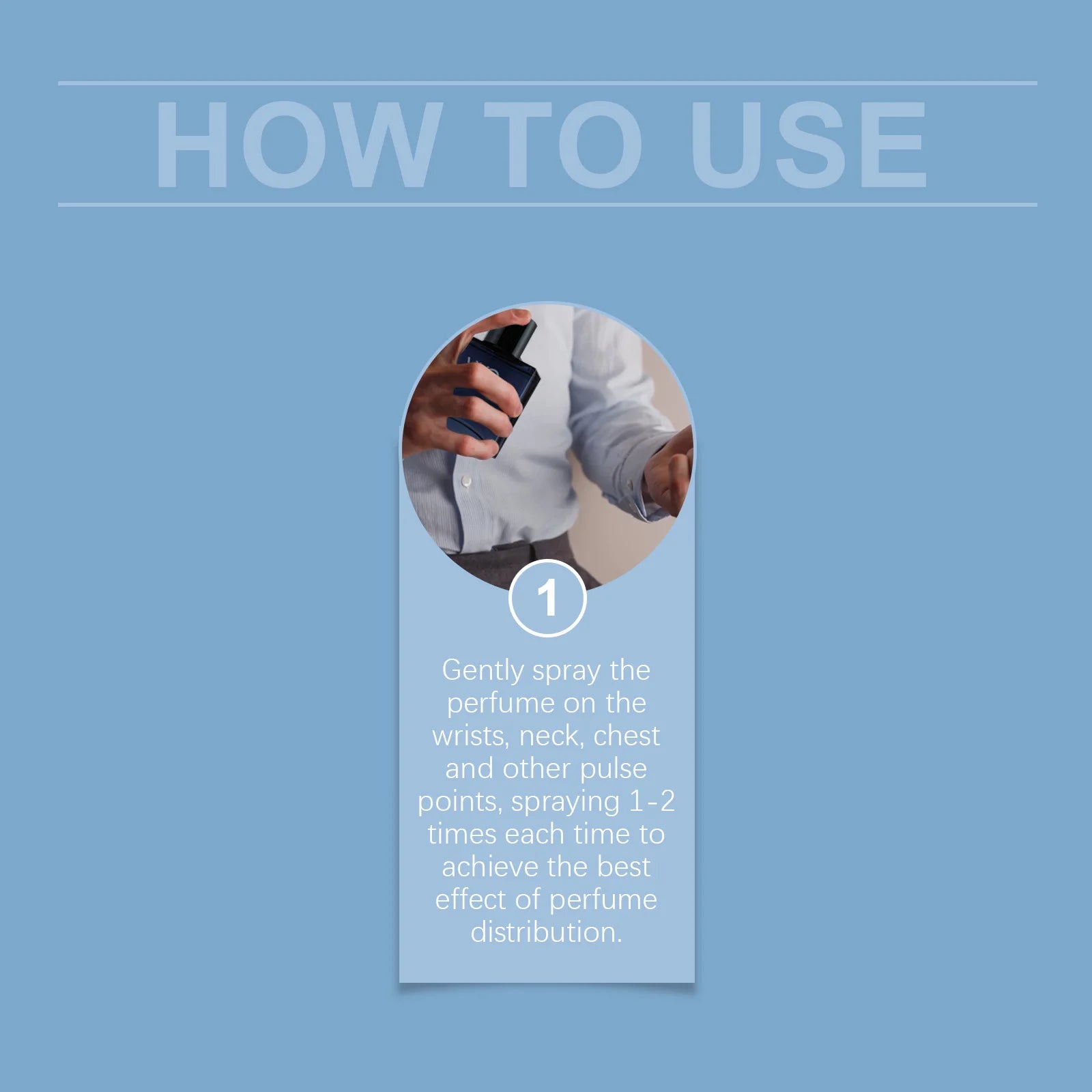 Roxelis 50ml Charmig Cologne Perfume Spray Men's Blue Domain Fragrance Lasting Scent Pheromone Flirting Romantic Dating Perfume Shopifynow