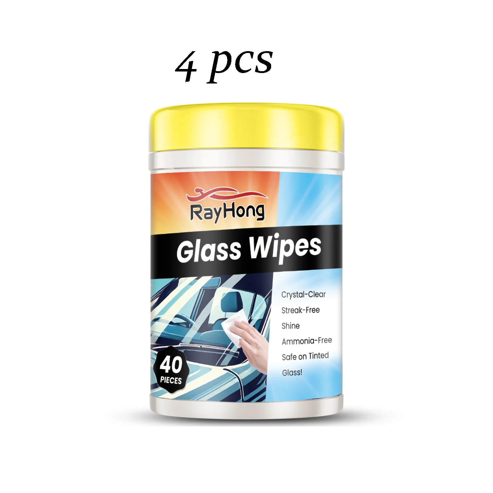 Rayhong Car Windshield Cleaner Wipes Glass Window Cleaning Dirts Restoring Anti-fouling Clear Visiron Vehicle Glass Cleaner