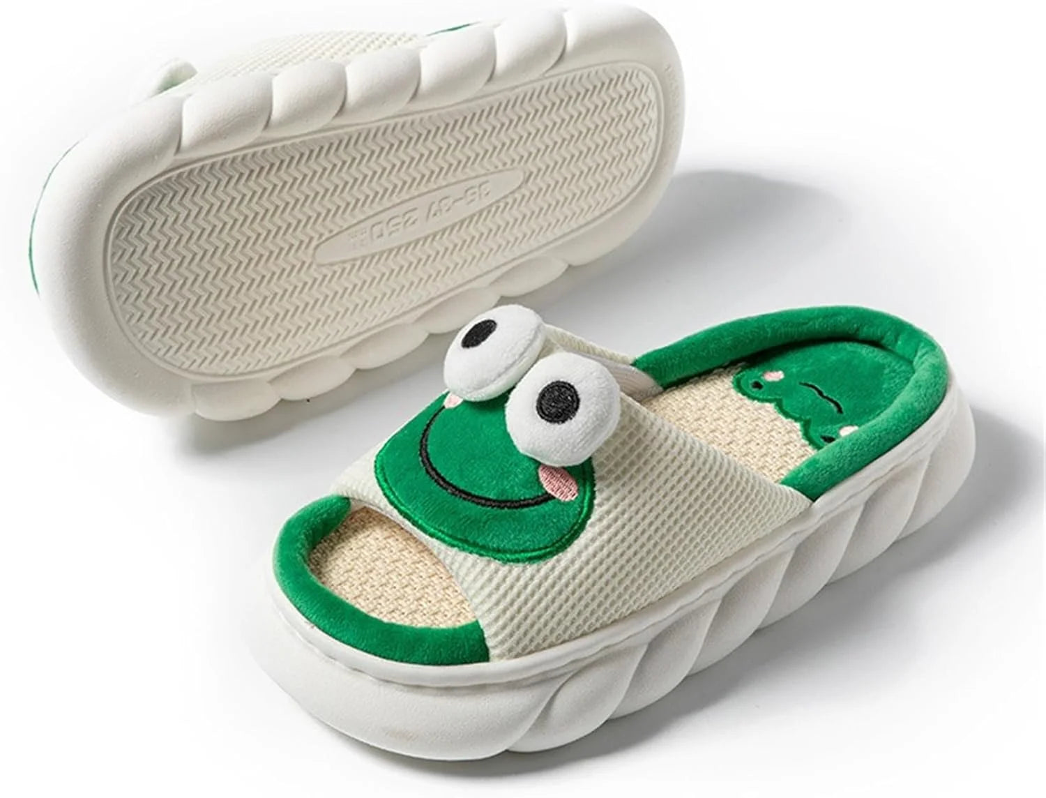 Animal Slippers Boys Girls House Slippers Youth Cute Comfy Slippers Open Toe Memory Foam Slip On Home Slides Indoor Outdoor