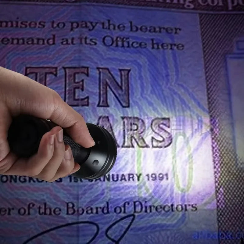 51 LED UV Flashlight Black Light - Portable flashlight for detecting pet urine, scorpions, and human body painting Shopifynow