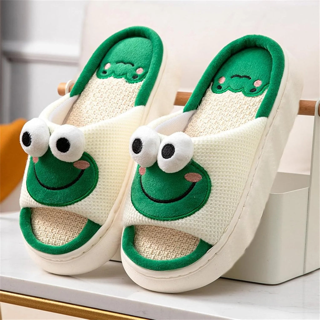 Animal Slippers Boys Girls House Slippers Youth Cute Comfy Slippers Open Toe Memory Foam Slip On Home Slides Indoor Outdoor