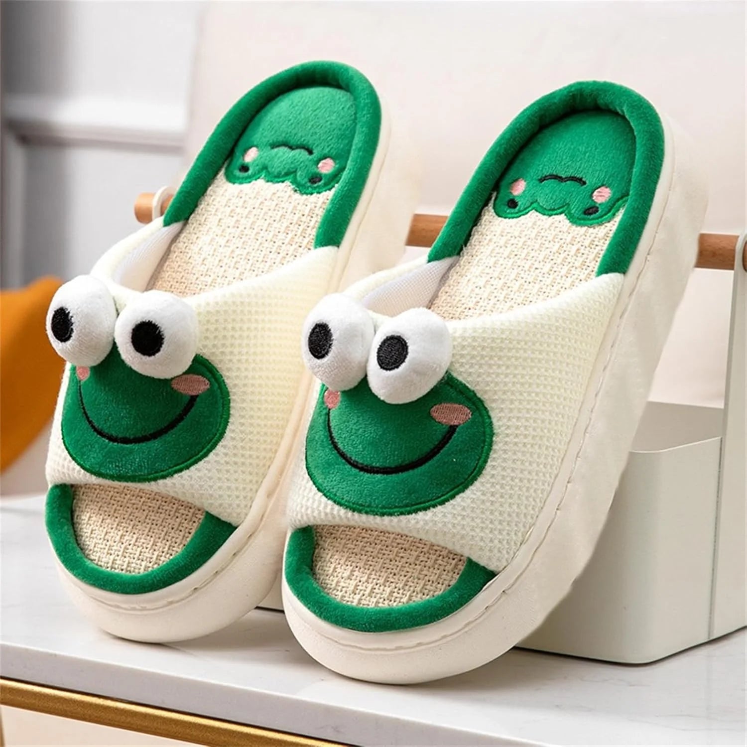 Animal Slippers Boys Girls House Slippers Youth Cute Comfy Slippers Open Toe Memory Foam Slip On Home Slides Indoor Outdoor