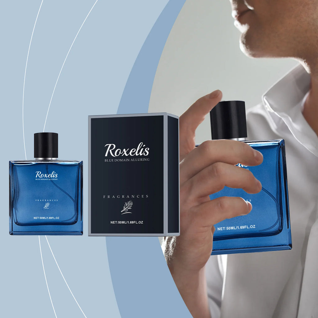 Roxelis 50ml Blue Spirit Cologne Fresh Long Lasting Scent Enhance Charm Elegant Aroma Deep Complex Notes Date Night Essential Shopifynow