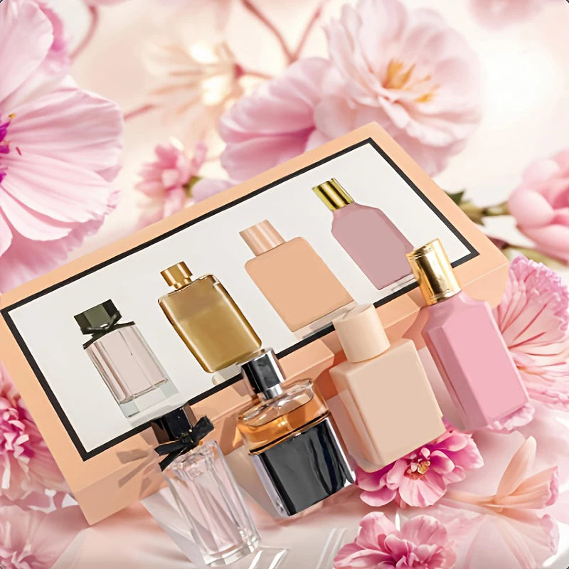 Christmas gifts Lasting Fragrance Fresh,Women's Perfume Gift Box, Unisex, Portable Travel Package, Front, Middle And Back Tones, Shopifynow