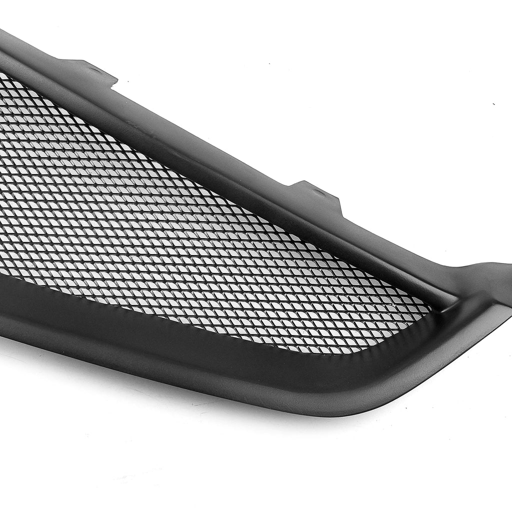 For 2003-2005 Honda Accord CL7 Euro R Acura TSX Front Bumper Grille Matte Black - Shopifynow