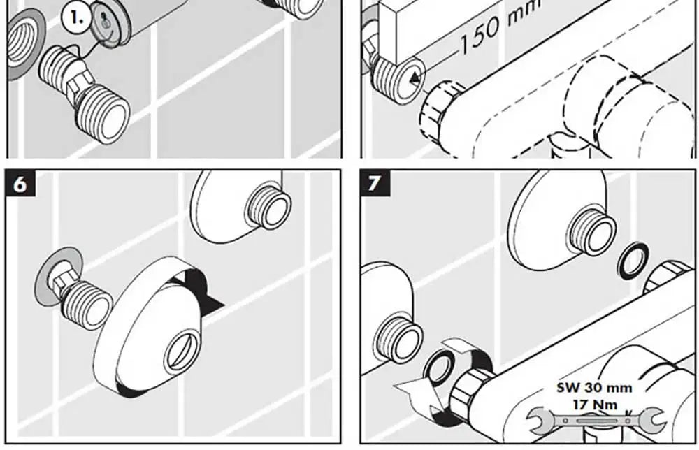 Black Digital Display Thermostatic Shower Faucet Bathroom Thermostatic 4 ways Rainfall Shower Mixer Tap,Shelf and Bidet Faucets - Shopifynow