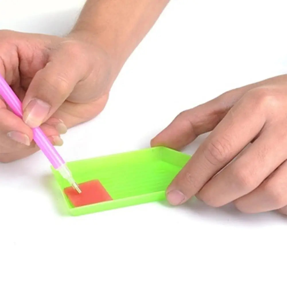 DIY Diamond Painting Accessories Rhinestone Cross Stitch 5D Embroidery Pen Painting Tools Set Mosaic Glue Pen Kit Tweezers - Shopifynow