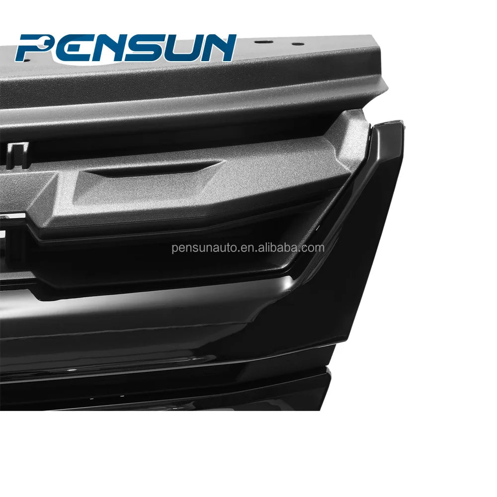 Factory Direct Sales Gloss Black Front Upper Grille Assembly Front Bumper Grille Grill Chrome 16-18 for Chevrolet Silverado 1500 - Shopifynow